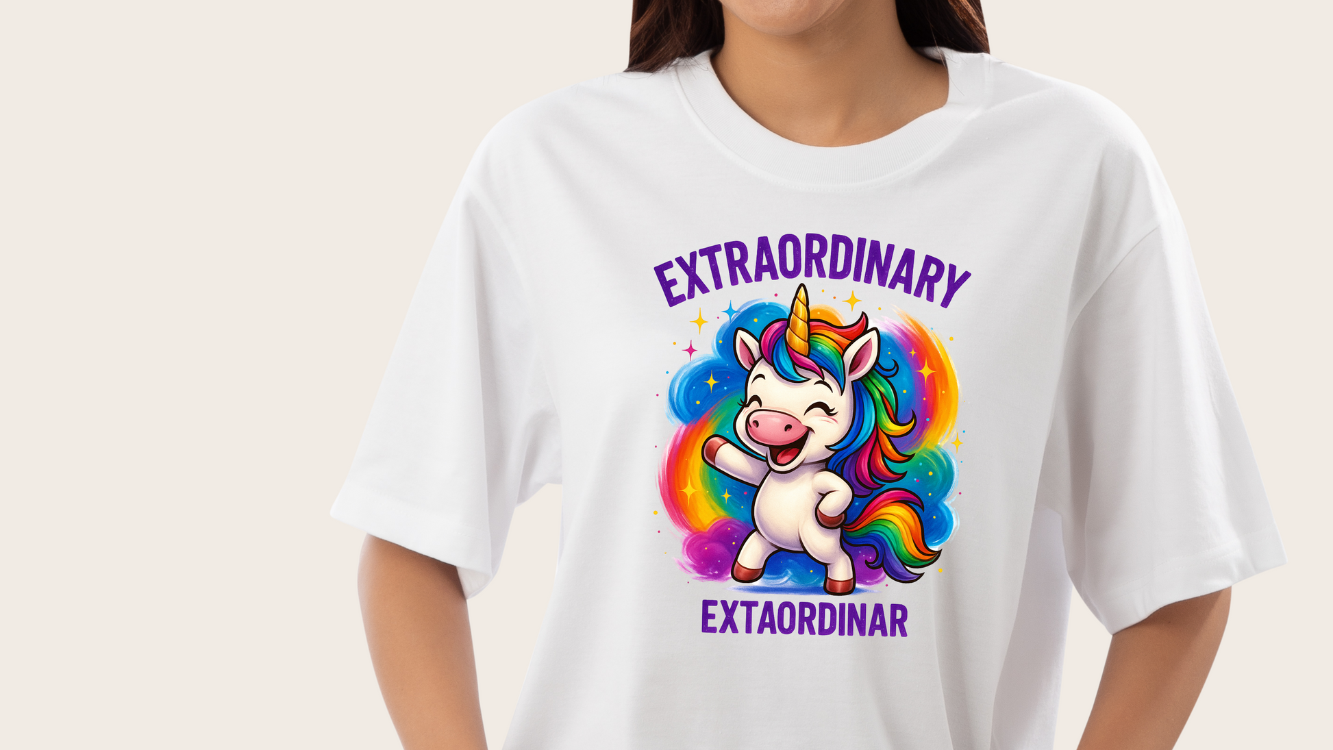 T-Shirt – Extraordinary Einhorn